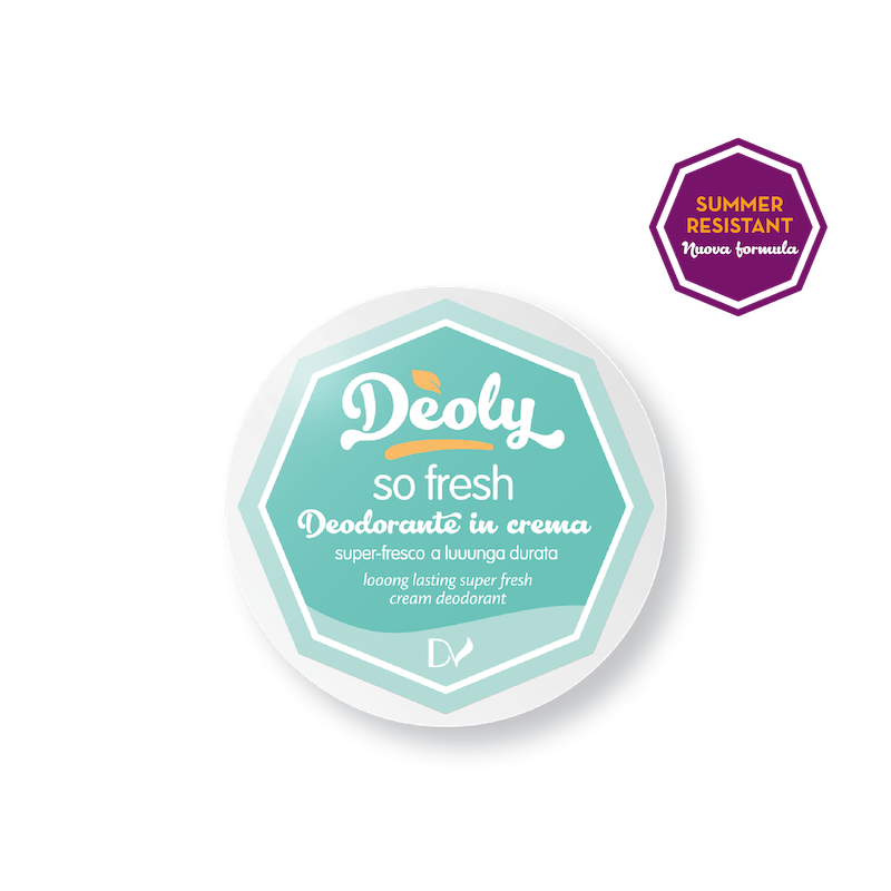 Deoly Deodoranti Naturali So Fresh 50 ml Nuova formula Summer Resistant!
