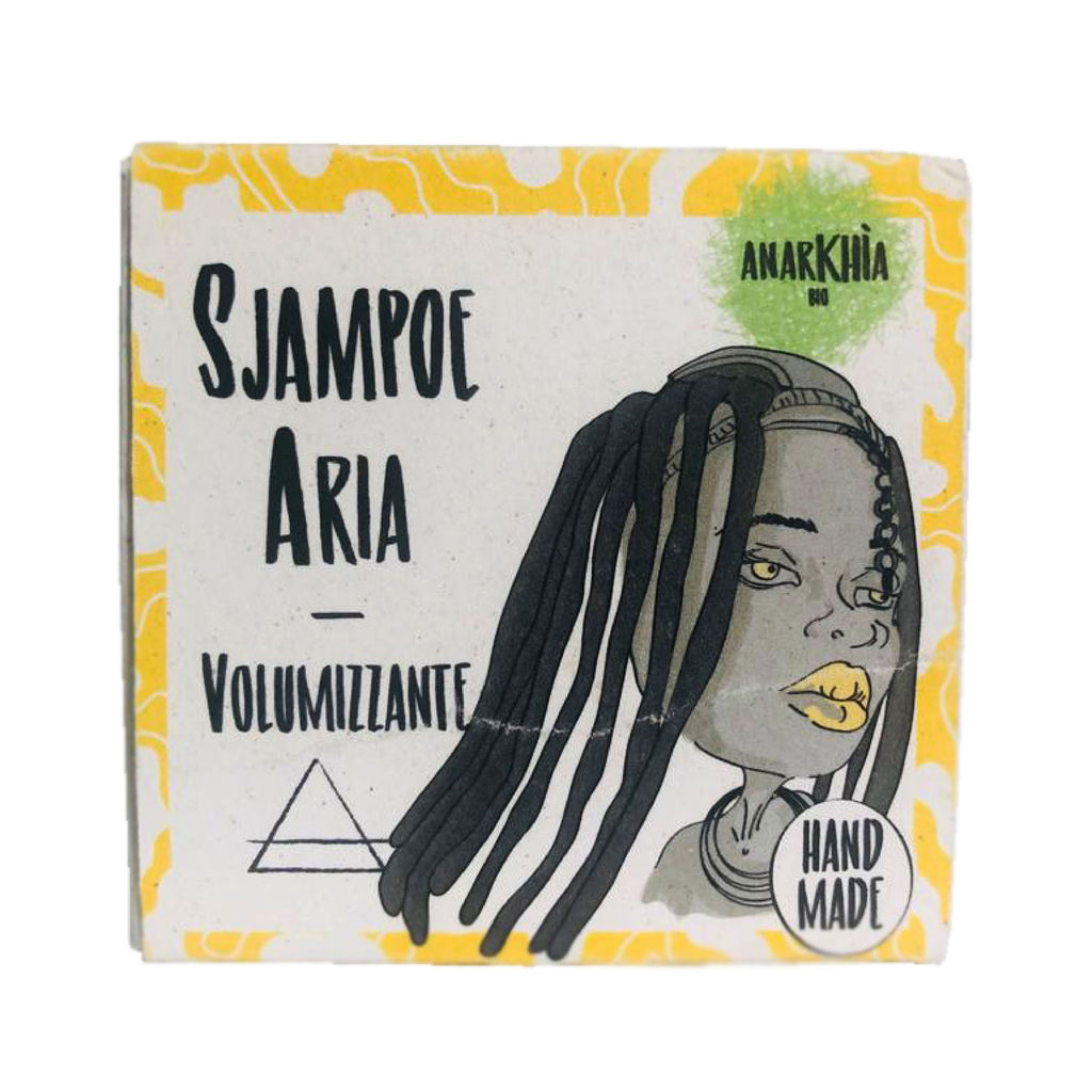 SJAMPOE ARIA – Detergente solido capelli Volumizzante 55 gr ANARKHIA BIO